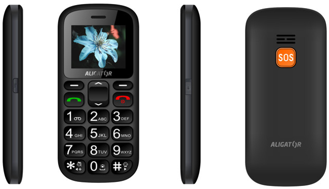 Aligator A321 Senior šedo-černý 