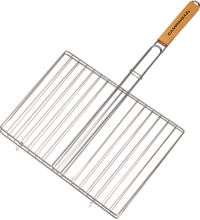 Campingaz Hranatý rošt (dřevěná rukojeť)