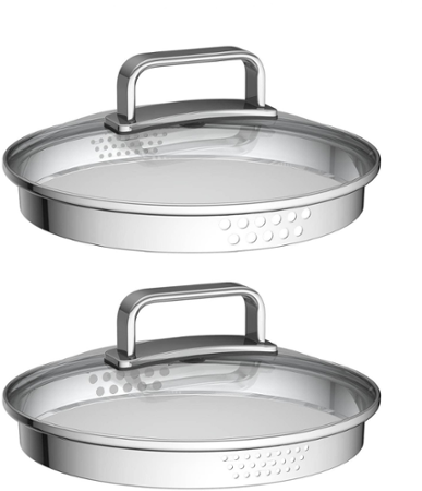 G21 Gourmet Magic s cedníkem, 4 díly, nerez