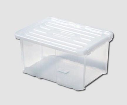 Kufr plast. s víkem 400X300X200MM Cargobox