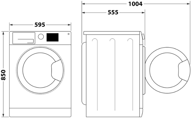 Indesit BDE 86436 WSV EE