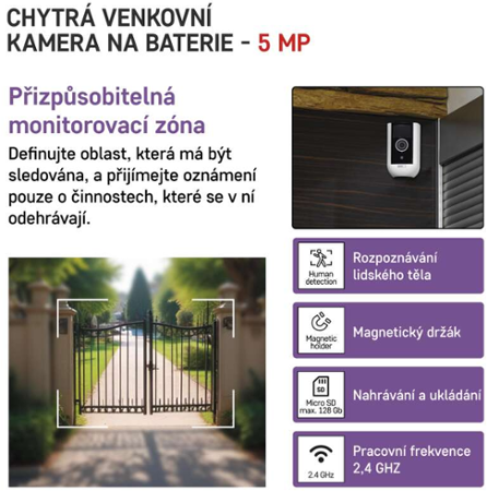 Emos GoSmart IP-210 SNAP s Wi-Fi