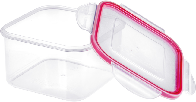 Lamart LT6005 dóza čtverec 1L Clip