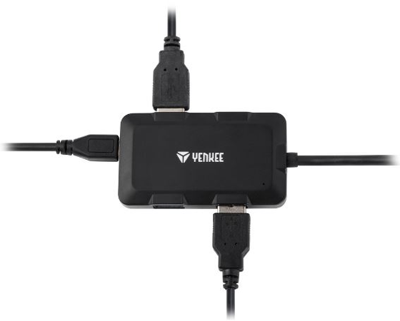 Yenkee YHB 4341BK Hub 4x USB 3.0 
