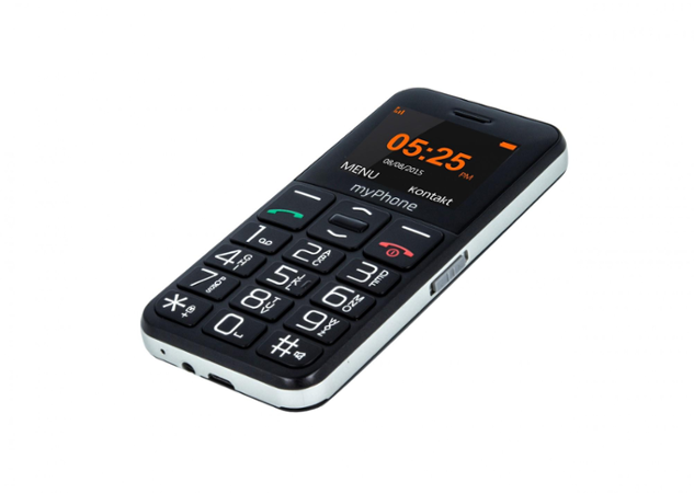 myPhone HALO EASY černý