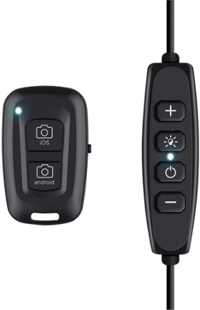 Trust MAKU 2v1 Vlog Light & Green Screen Kit 24881