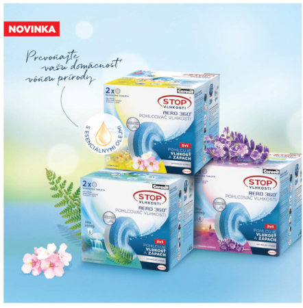 Ceresit Stop vlhkosti tablety Aero 360, 2x450g