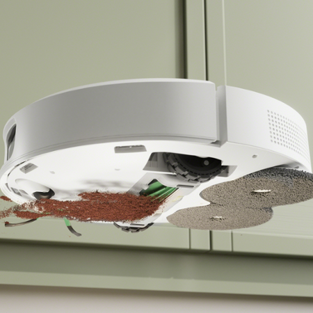 iRobot Roomba Plus 505 Combo + AutoWash dock White