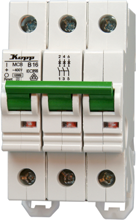 Kopp MCB 6B/3 7206.3000.4