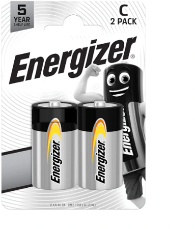 Energizer Baterie Alkaline monočlánek C 2ks EE005