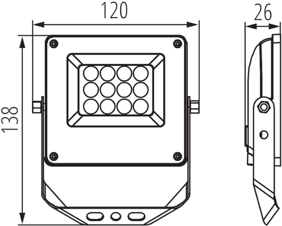 Kanlux ACETE 10W CCT GR 38490
