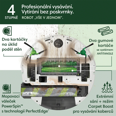 iRobot Roomba Max 705 Combo + AutoWash dock White