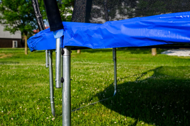 G21 SpaceJump 366 cm + ochranná síť + žebřík modrá