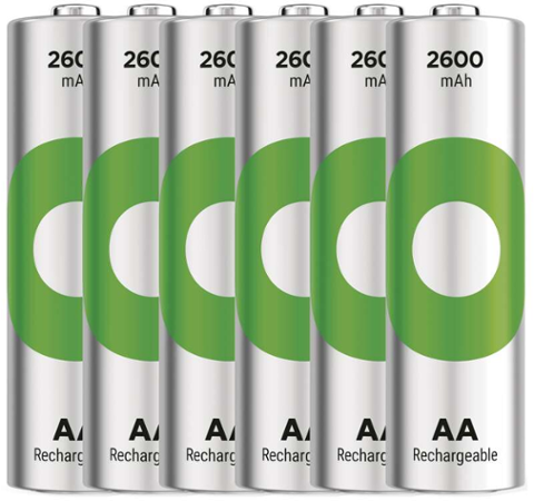 GP ReCyko 2600 AA 6ks 1032226260