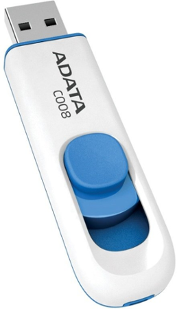 Adata C008 16GB bílo-modrá