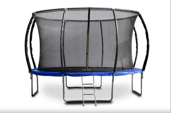 G21 SpaceJump 366 cm + ochranná síť + žebřík modrá