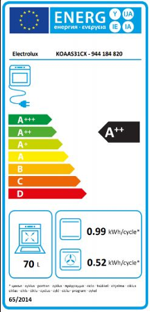 Electrolux KOAAS31CX