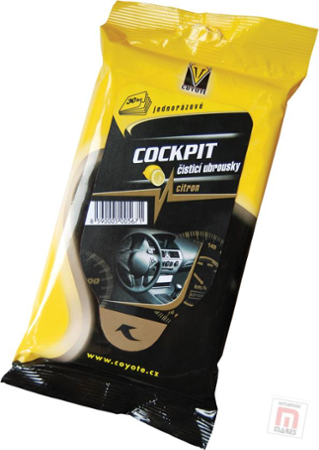 Coyote Ubrousky Cockpit citron