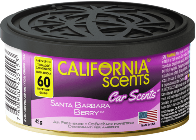 California Scents Car Scents Santa Barbara Berry
