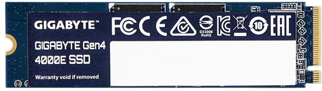 Gigabyte Gen4 4000E/500GB/SSD/M.2 NVMe/3R