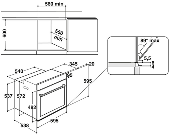 Whirlpool W7 OS4 4S1 P