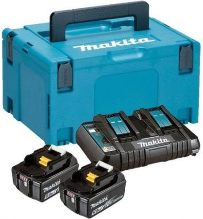 Makita DC18RD + 2x BL1850B