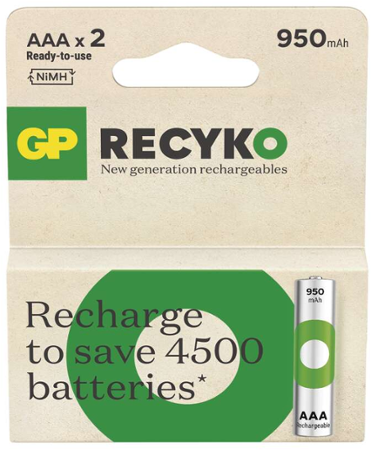 GP ReCyko 950 AAA 2 ks 1032122090
