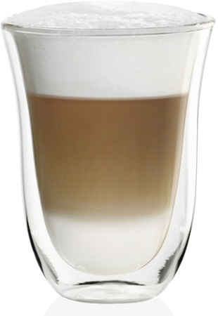 DeLonghi Sklenice Latte macchiato