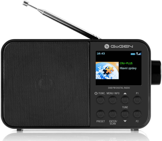 GoGEN DAB 500 BT C Black