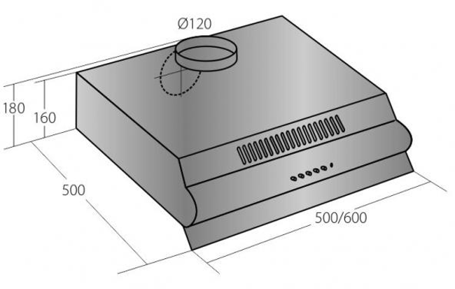 Cata Empire PD 101050 Bílá