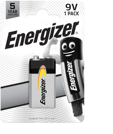 Energizer Alkaline 9V 6LR61 EE007