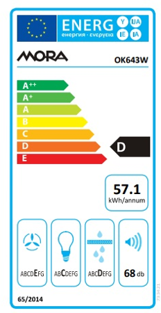 Mora OK 643 W
