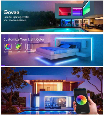 Govee H615A3A1 RGB SMART 5M