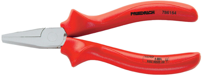 Kleště ploché 160 mm VDE 1000 V 786164