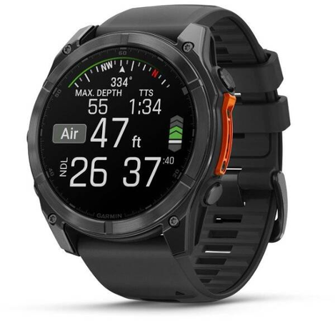 Garmin Fenix 8 AMOLED 51mm Slate Gray Steel/Black 010-02905-00