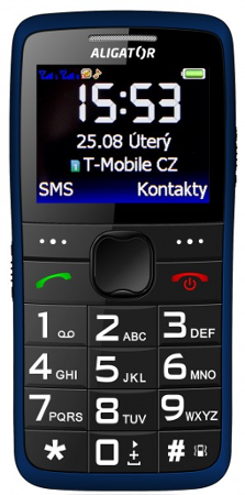 Aligator A675 Senior modrý