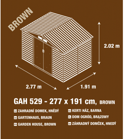 G21 GAH 529, hnědý