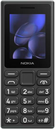 Nokia 105 2G Dual Sim 2025 Black