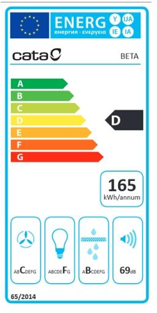 Cata Beta VL3 600 nerez