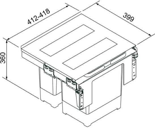Franke Sorter Garbo 45-2