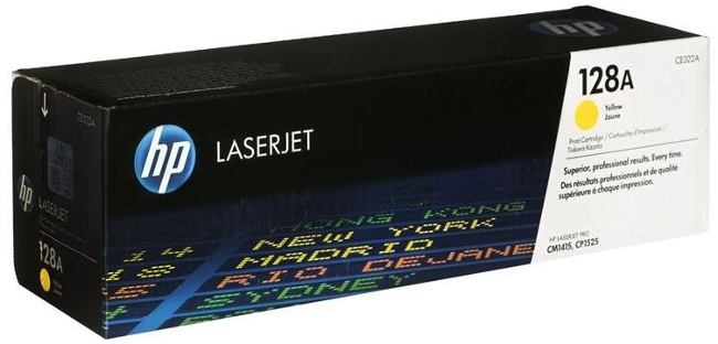 HP tisková kazeta žlutá, CE322A