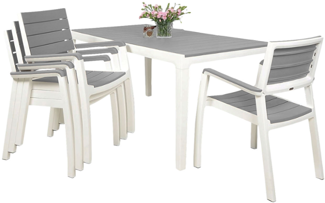 Keter Harmony bílá / světle šedá