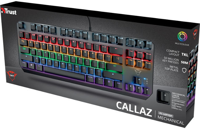 Trust GXT 834 Callaz TKL, US