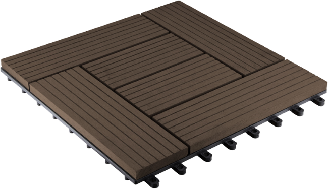 WPC dlaždice G21 Palmyra, Indický teak, balení 1 m2