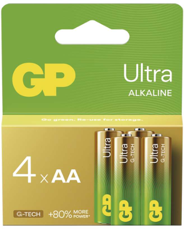 GP Ultra AA (LR6) 4 ks B02214