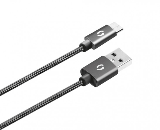 Aligator datový kabel PREMIUM 2A, Micro USB černý