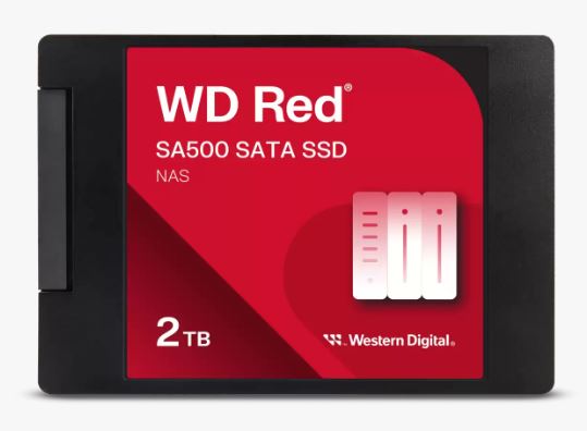 WD Red SA500 POWERED BY SANDISK/2TB/SSD/2.5