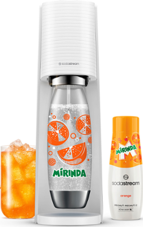 SodaStream TERRA White MIRINDA Mpack