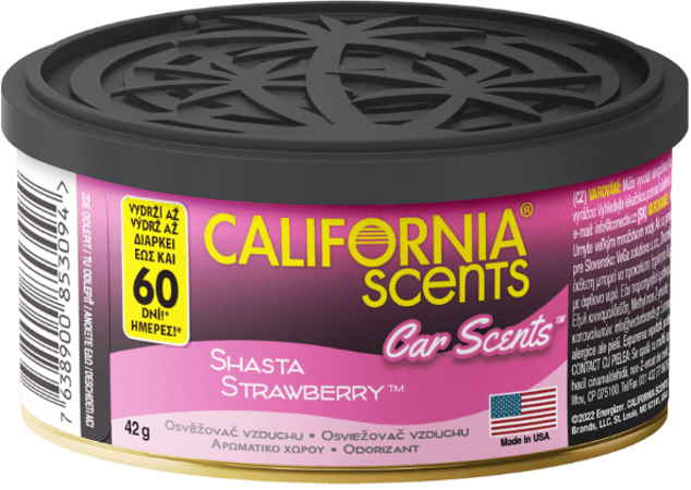 California Scents Car Scents Shasta Strawberry