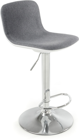 Barová židle G21 Lima látková, gray